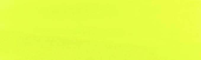 Kenz Laurenz Soft and Stretchy Elastic Cotton Headbands, Pack of 12, Neon Yellow