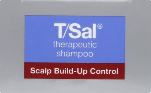 Neutrogena T/Sal Therapeutic Shampoo for Scalp Build-Up Control with Salicylic Acid, Scalp Treatment for Dandruff, Scalp Psoriasis & Seborrheic Dermatitis Relief, 4.5 fl. oz (Pack of 4)