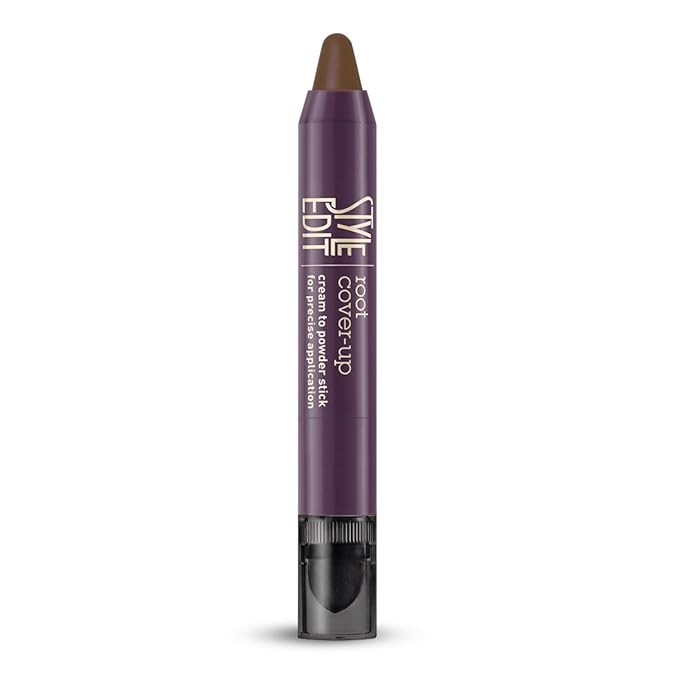 Style Edit Instant Root Concealer Stick to Touch up and Cover Grays (Light Brown)