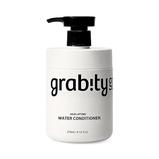 grabity g0.0 Hair Lifting Water Conditioner - Volumizing Conditioner for Thinning Hair with Hyaluronic Acid and Silk Keratin, Vegan, Free from Sulfates and Parabens, 9.12 fl.oz.
