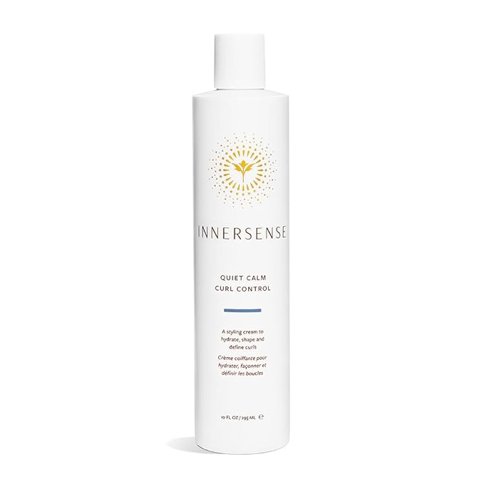 INNERSENSE Organic Beauty - Natural Quiet Calm Curl Control | Non-Toxic, Cruelty-Free, Clean Haircare (Full Size, 10 fl oz | 295 ml)
