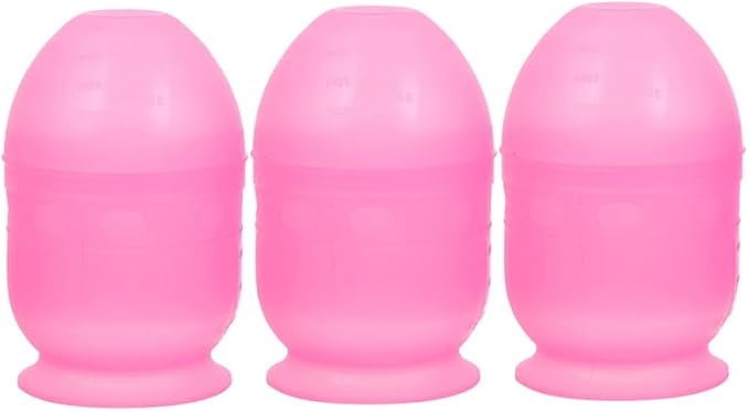 minkissy Hair Color Mixing Cup with Scale 3Pcs Hair Dye Shaker Bowls for Salon and Diy Coloring Easy Measurement and Cleaning