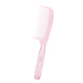 RHOS Detangler Hair Comb for Women and Men-Wide Tooth Comb for Curly,Thick,Wavy,Long Hair,Large Tooth Detangling Comb for Wet and Dry Hair-Styling Essentials Round Handle Hairdressing Comb(Pink)