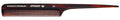 #22 Handmade Narrow Tooth Rat Tail Comb Tortoise Havana Acetate Fine Straight Thin Detangling Parting Grooming Teasing Hair Styling Hairdresser Barber Hairdressing Wet Dry Pocket Women Men Kids