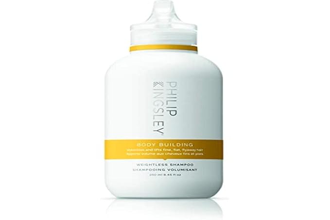 PHILIP KINGSLEY | Body Building Weightless Shampoo | Volumizing Shampoo for Fine, Limp, Flat, Flyaway Hair | Hydrates, Thickens, Lifts and Adds Volume and Shine | 8.4oz
