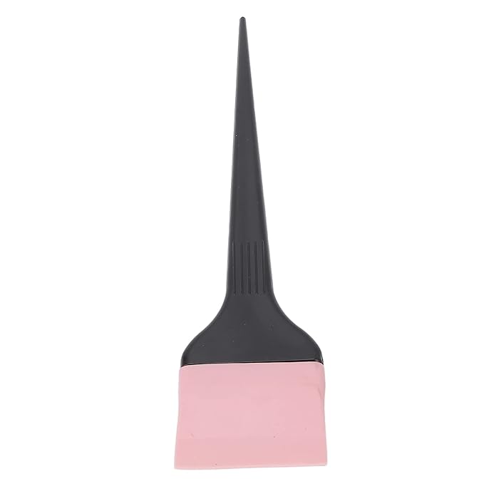 Hair Dye Brush Hair Dye Applicator Brush, Long Handle Hair Color Brush Professional Salon Hair Color Brush Soft Silicone Hairdressing Tinting Brush 1.77 x 8.86in for Hair Salon