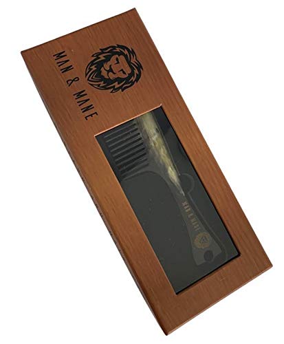 Premium Handmade 100% Oxhorn Anti-static Detangling Styling and Hair Pick Combs Combo Pack for Women & Men