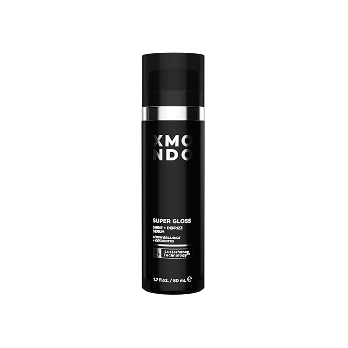 XMONDO Hair Super Gloss Shine + Defrizz Serum – Instant Gloss, Zero Frizz | Softens Dry Ends + Adds Mirror Shine