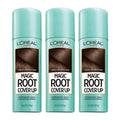 L'Oreal Paris Magic Root Cover Up Gray Concealer Spray Medium Brown 6 oz (3 pack)