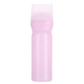 Root Comb Applicator Bottle, Hair Color Brush Applicator, 160ml Hair Dye Brush Bottle, Hair Dyeing Coloring Bottle Brush Shampoo Hair Color Oil Comb Applicator Tool()