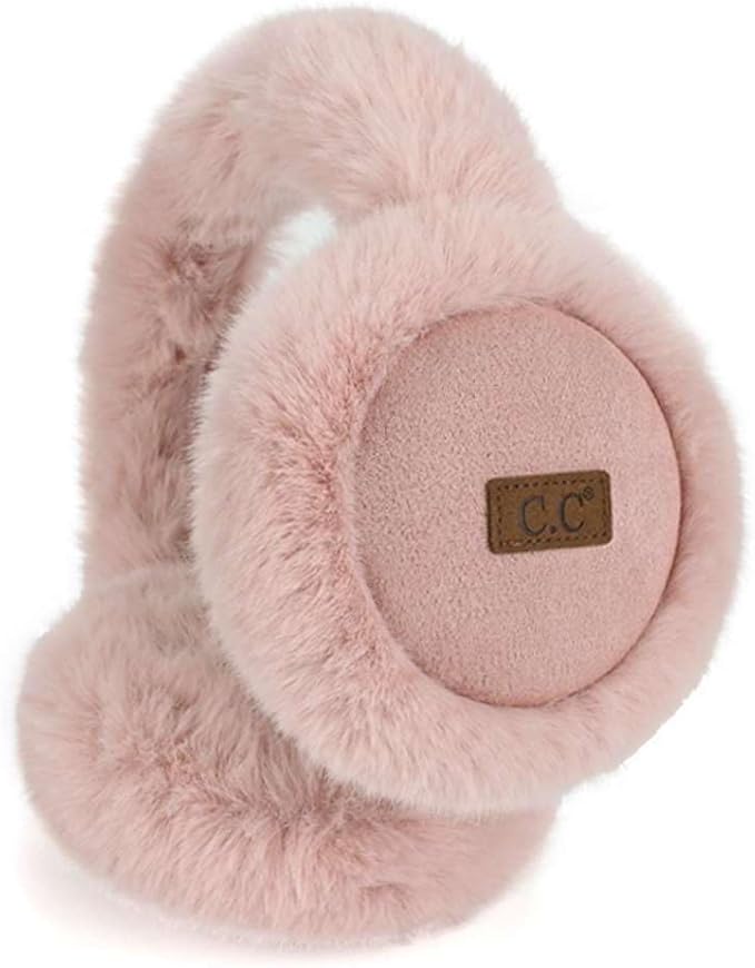 C.C Soft Winter Warm Adjustable Headband Ear Warmer Earmuffs