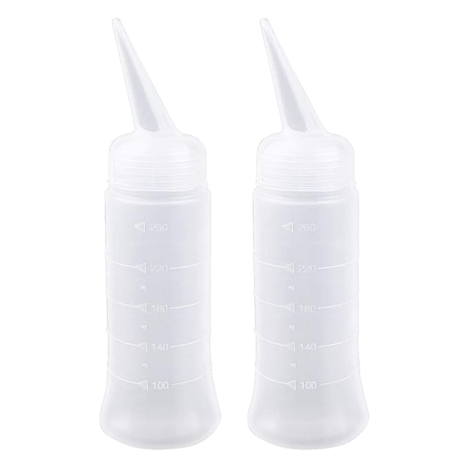 driew Hair Color Applicator Bottle 2 Pack 8.8oz Hair Color Applicator Bottle Hair Ccolor Squeeze Bottle