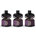 Root Touch Up Powder By Style Edit, to Cover Up Dark Roots and Grays Between Salon Visits, Water Resistant, Non-Sticky, Compact And Mess-Free, Black Hair Color (Pack of 3)