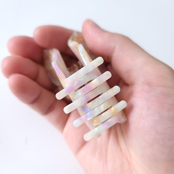 Conch Claw Clip,Ocean Hair Clip,Acetate Hair Clips,Small Claw Clips for Women