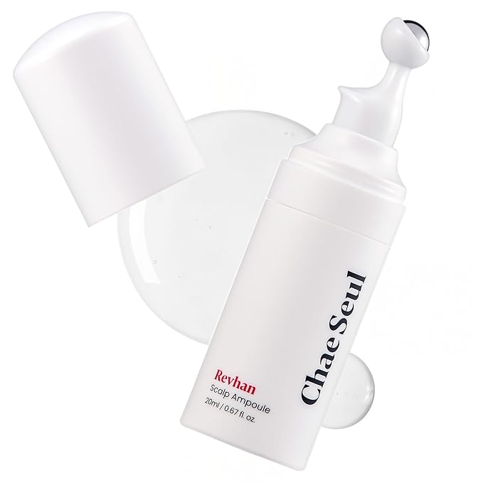 Revhan Scalp Serum for Hair Loss & Thinning – Hair Growth Serum for Men & Women w/Salicylic Acid & Centella Asiatica – Soothes Itchy, Irritated Scalp with Roll-On
