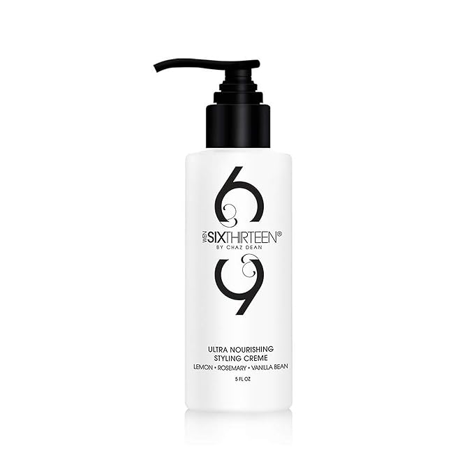 WEN 613 by Chaz Dean Ultra Nourishing Styling Cream - Hair Straightener Cream for Frizzy Hair, Anti Frizz Hair Product for Styling Wavy, Curly & Straight Hair, for Men & Women - 5 Fl Oz (Pack of 1)