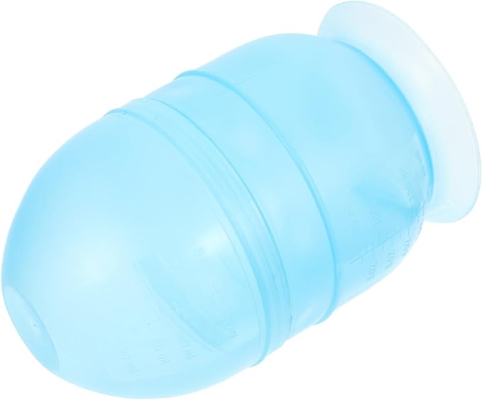 Thickened Hair Dye Mixing Bowl Plastic Hair Color Bowl for Home and Salon Use Blue