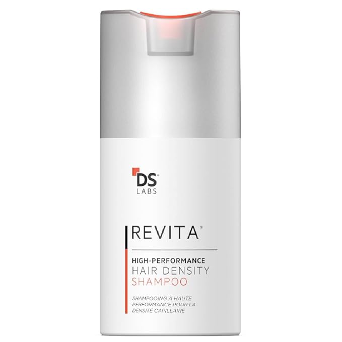DS Labs Revita Shampoo, 100 mL – Scalp Refreshing Cleanse for Fuller Looking, Volumizing, Lightweight Hydration, Sulfate & Silicone Free, Color Safe, For Men & Women