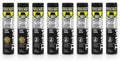 Tintation Temporary Hair Color Spray, Black, 2.82 oz (Pack of 8)