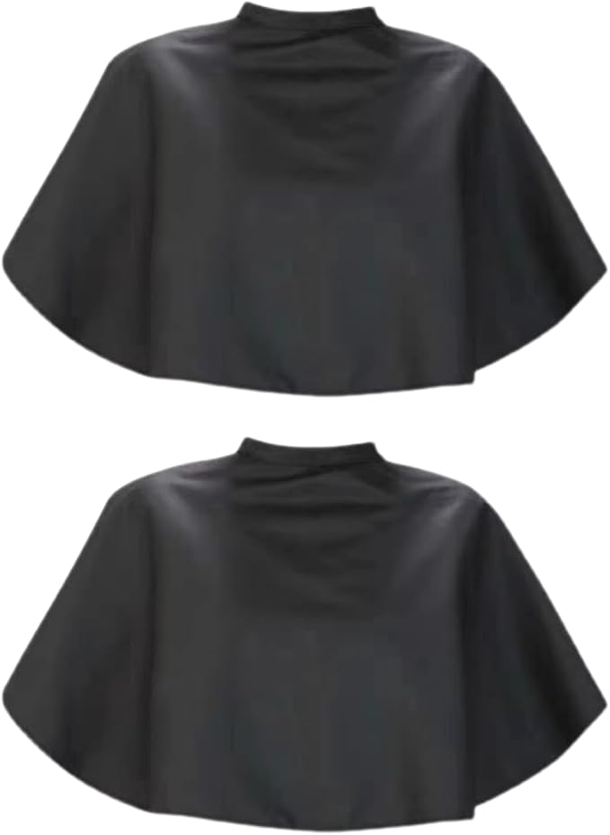 2PCS Hair Color Cape for Women, Waterproof Makeup Dye Cape 34.2”L*28.7”W