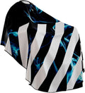 Professional Barber Cape - Hair Cutting Cape with Adjustable Neck Closure, Salon Quality Styling Cape for Hairdressers and Barbers - Blue Smoke