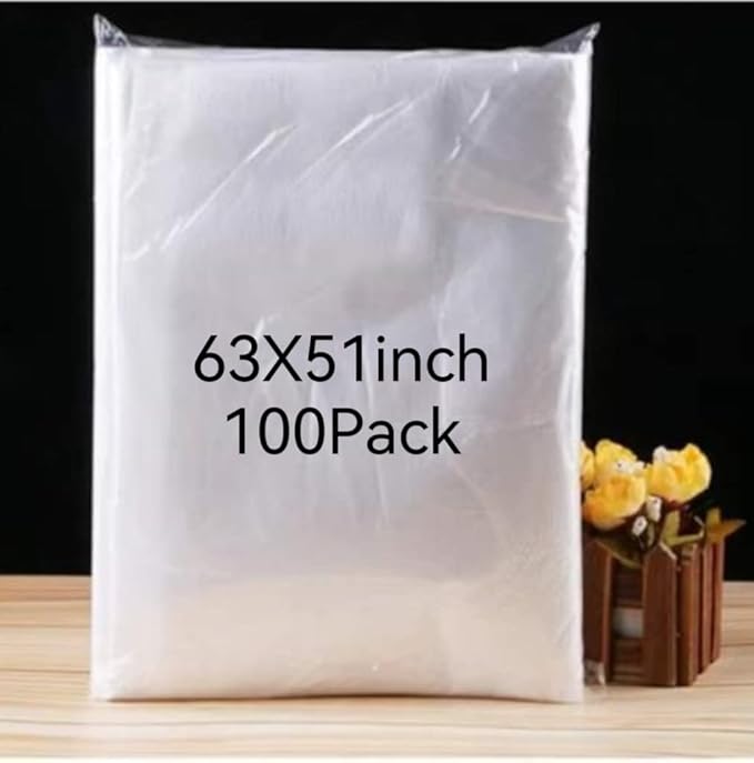 Disposable Barbershop Capes, Hair Cutting Capes 100 pcs 63 in x 51 in, Professional Waterproof Haircut Cape, Salon Cape For Hair Dye Washing