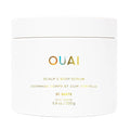 OUAI Scalp & Body Scrub, St. Barts - Exfoliating Body Scrub with Sugar & Coconut Oil Blend for Smooth, Moisturized Skin - Gentle Scalp Exfoliator for Removing Product Build Up (8.8 Oz)