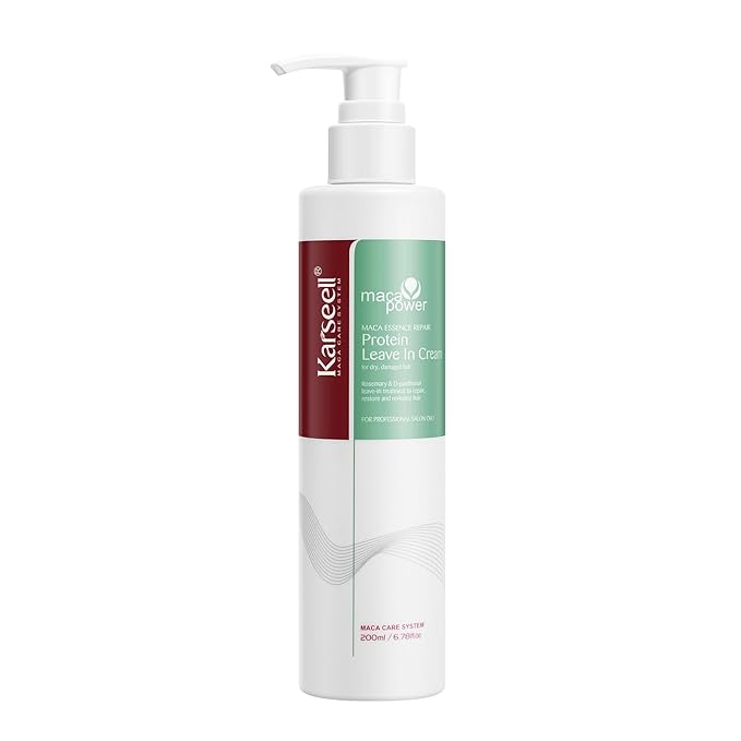 Karseell Repair Protein Cream Leave-In Conditioner Hair Treatment Organic Protein Cream for Dry Damaged Hair