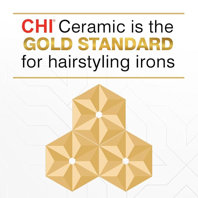 CHI G2 Digital Flat Iron, Straightening Hairstyling Iron For Smooth, Silky Hair, Titanium Infused Ceramic 1" Plates