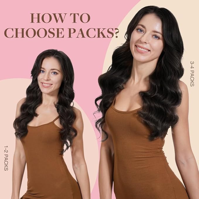 GOO GOO Tape in Hair Extensions Human Hair, 2 Dark Brown, 18inch 100g 40pcs, Skin Weft Seamless Invisible, Silky Straight with Thick Ends, Remy Human Hair