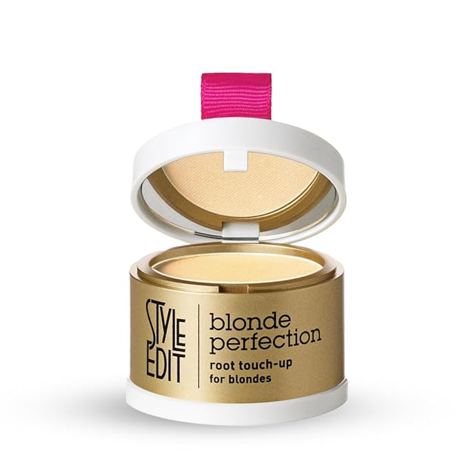 Style Edit Root Touch Up Powder (5 Pack) to Cover Up Dark Roots and Grays Between Salon Visits, Water Resistant, Non-Sticky, Compact And Mess-Free, Light Blonde Hair Color (Total of 5)