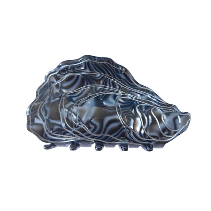Oyster Claw Clip,Acetate Hair Clips,Small Oyster Hair Clips for Women