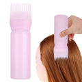 Yinhing Hair Dyeing Bottle, Hair Color Applicator Bottle, 3 Colors Hair Dyeing Bottle Brush Shampoo Hair Color Oil Comb Applicator Tool for Salon Home Supplies ()
