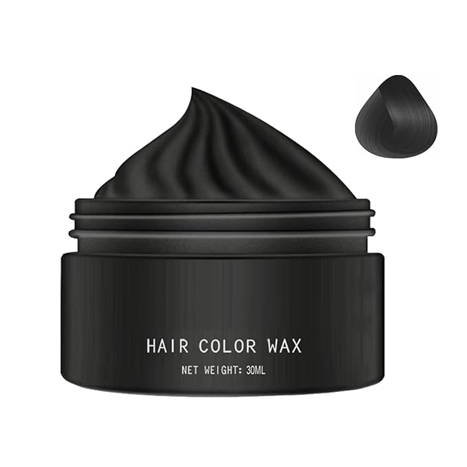 Hair Color Wax - 30ml Temporary Washable Hair Dye, Style and Color Easily for Women Men Teens and Kids, Styling Cream for Parties Cosplay Halloween, Vibrant Fun Colors Easy to Apply Wash