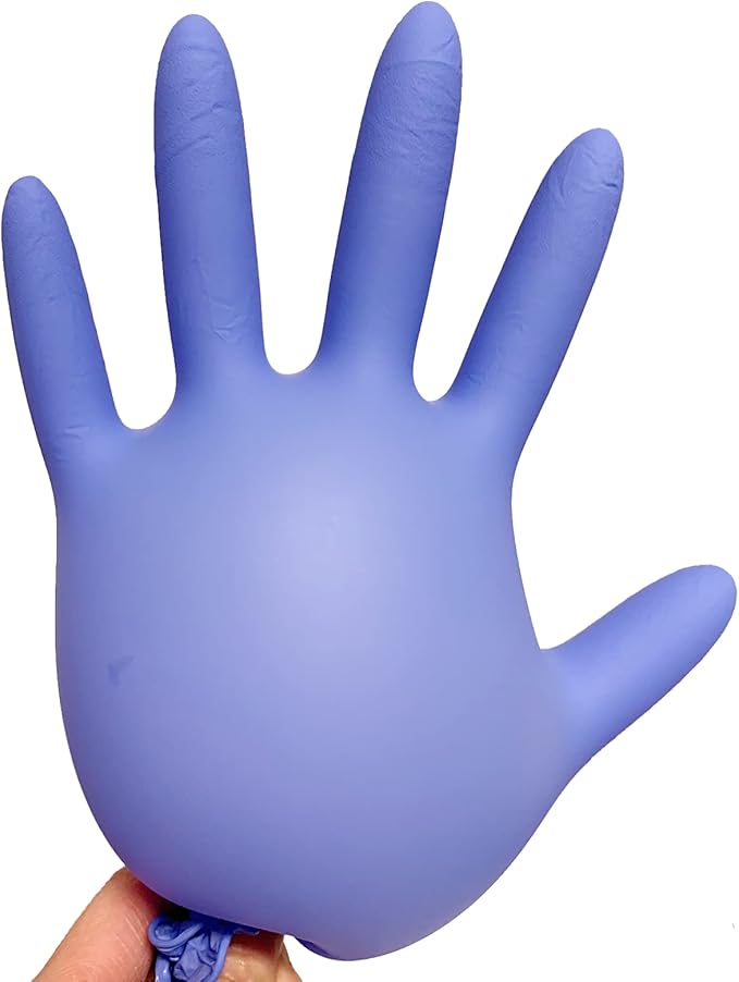 Nitrile Food Safe Disposable Exam Gloves Latex Free Powder Free Non-Sterile Cooking Cleaning 3 Mil