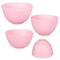 Facial Mask Mixing Bowls, Silicone DIY Face Mask Bowls for Hair Treatments and Oils, Cosmetic Beauty Tool for Home Salon Spa Face Skin Applicator
