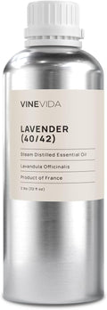 VINEVIDA Lavender 40/42 Undiluted Essential Oil 32 oz - Pure, Natural, and Raw Ingredients