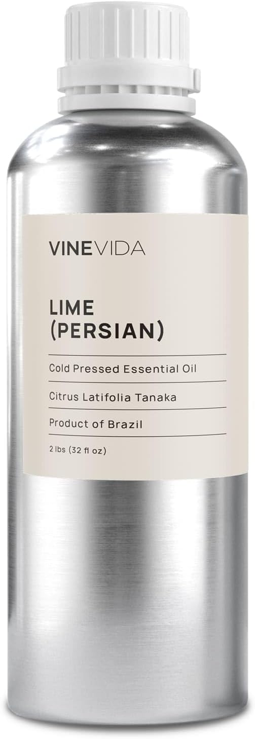 VINEVIDA Lime Essential Oil - 32 oz - DIY Candle Scents & Soap Making