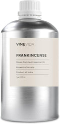 VINEVIDA Frankincense Essential Oil - Gallon Undiluted for Soap Making, Skin Safe - DIY Candle Scents for Candlemaking - 8 lbs Bulk Essential Oil