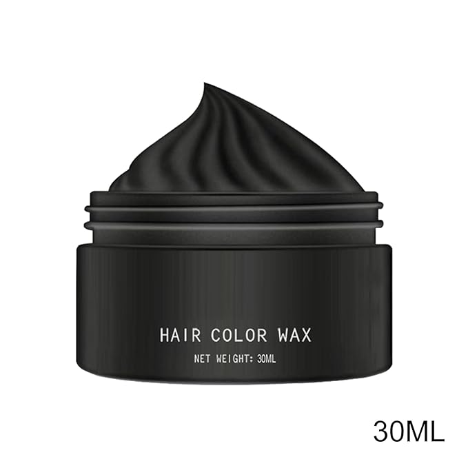 Hair Color Wax - 30ml Temporary Washable Hair Dye, Style and Color Easily for Women Men Teens and Kids, Styling Cream for Parties Cosplay Halloween, Vibrant Fun Colors Easy to Apply Wash