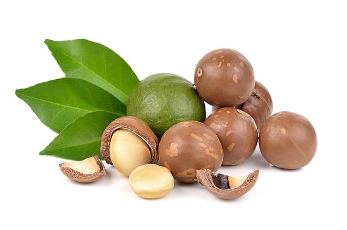 US Organic Macadamia Nut Oil Unrefined Virgin, USDA Certified Organic, Pure & Natural, Cold Pressed, Sourced in Kenya, in Amber Glass Bottle w/Glass Eye dropper for Easy Application (2 oz (Small))