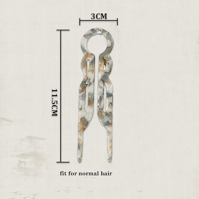 Prestige Hair Pin,New Hair Accessories, Elegant Hair Clips for Women, Suitable for All Hair Types (3PCS-D)
