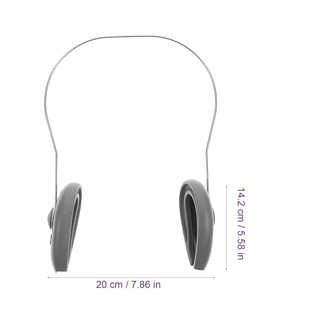 NOLITOY Silicone Ear Covers for Hair Dyeing Protective Ear Sleeves for Hair Salon and Home Use Prevent Heat and Water Damage Comfortable Fit