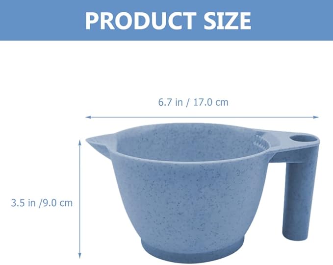 Luxshiny Hair Coloring Tools Accessories Hair Dye Mixing Bowl Set Reusable Washable Salon Grade