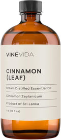 VINEVIDA Cinnamon Leaf Essential Oil 16 oz Undiluted - Pure, Natural, Vegan, and Sustainable