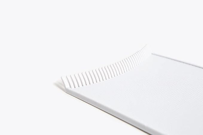 Cooboard Authentic XXL White Balayage Board with Teeth | Original Highlighting Paddle | Easy to Clean, Sturdy, Lightweight