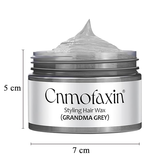 Red Temporary Hair Color Wax,Hair Wax Color,Washable Gray Hair Dye for Men & Women,for Party,Cosplay & Daily 4.23 oz