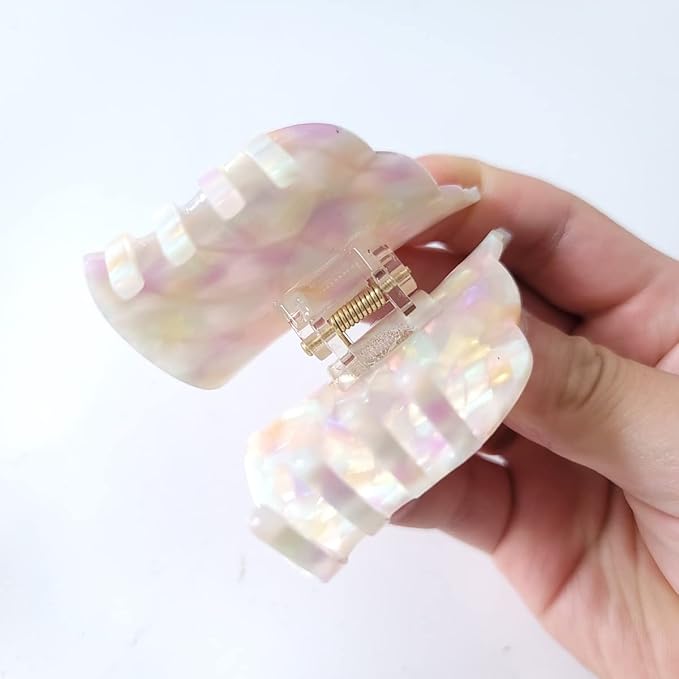 Conch Claw Clip,Ocean Hair Clip,Acetate Hair Clips,Small Claw Clips for Women