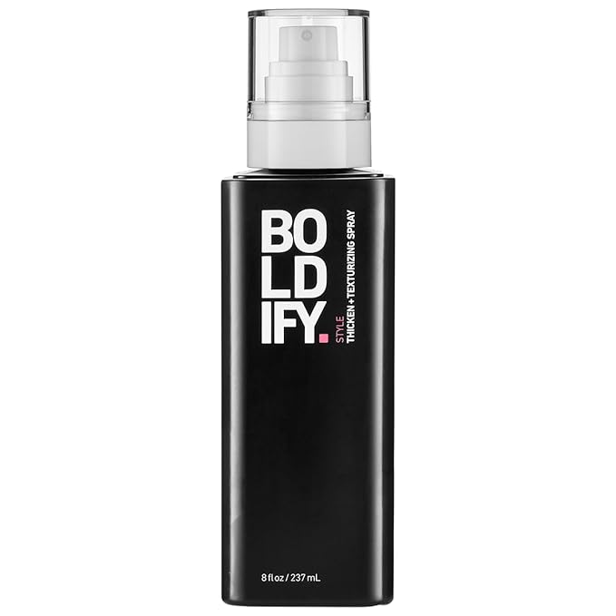 Boldify Hair Thickening Spray - Volume Booster - Stylist-Recommended Texture Spray for Hair Women & Men - 8oz