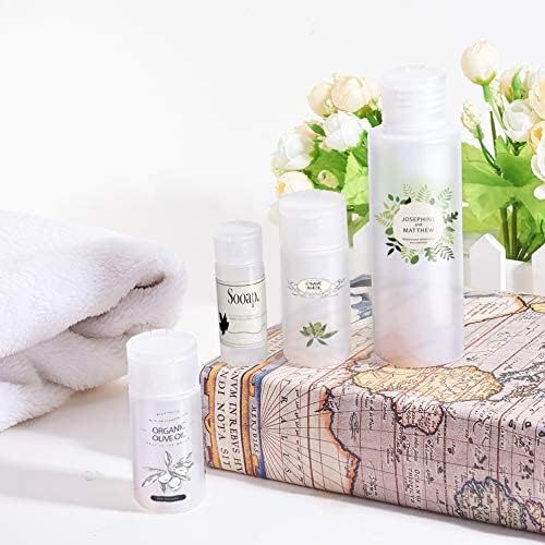 BENECREAT 10 Pack 12ml Small Plastic Flip Cap Sample Bottle Empty Refillable Travel Bottles for Makeup Cosmetic Toiletries Product
